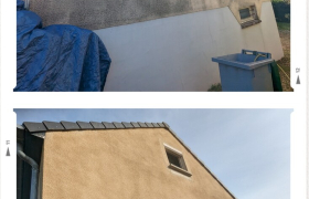 Nettoyage façade par pulvérisation